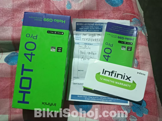 Infinix hot 40 pro